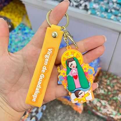 Soft PVC Devotional Keyrings