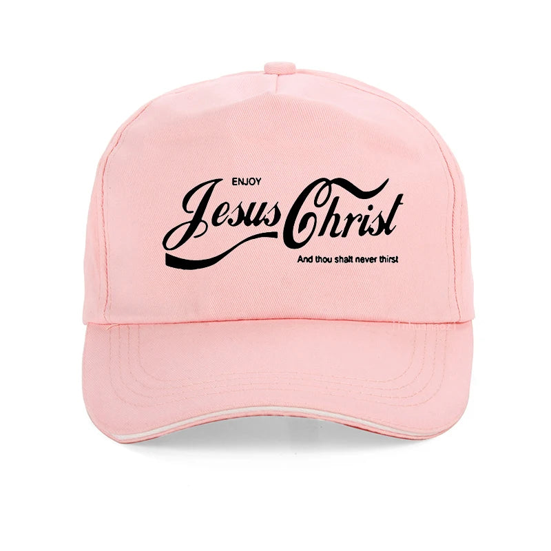 Enjoy Jesus Christ Parody Baseball Cap