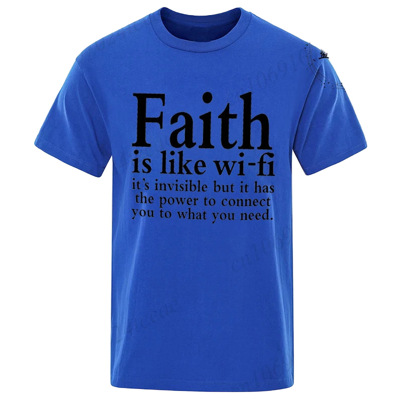 Faith Is Like WiFi Shirt 