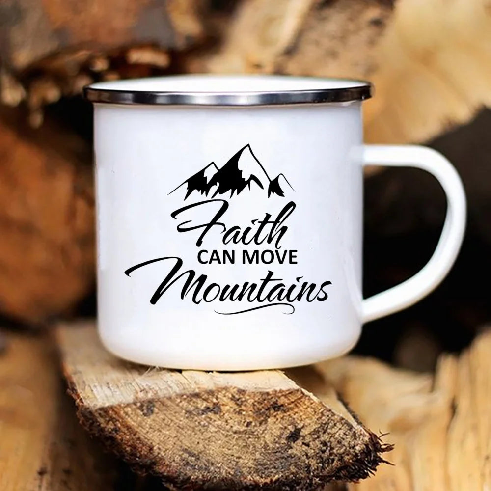 Faith Can Move Mountains Mugs