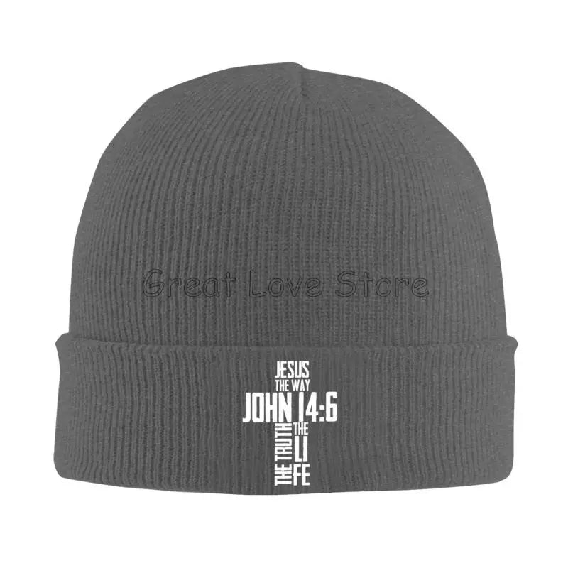 Christian John 14:6 Beanie Hat
