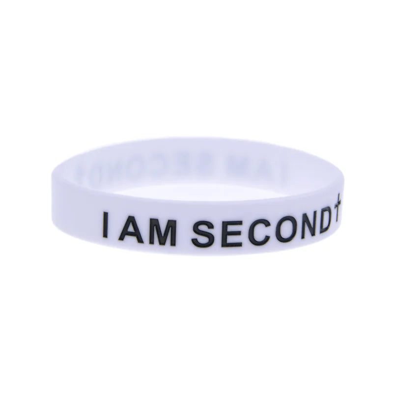God is First Silicone Wristbands