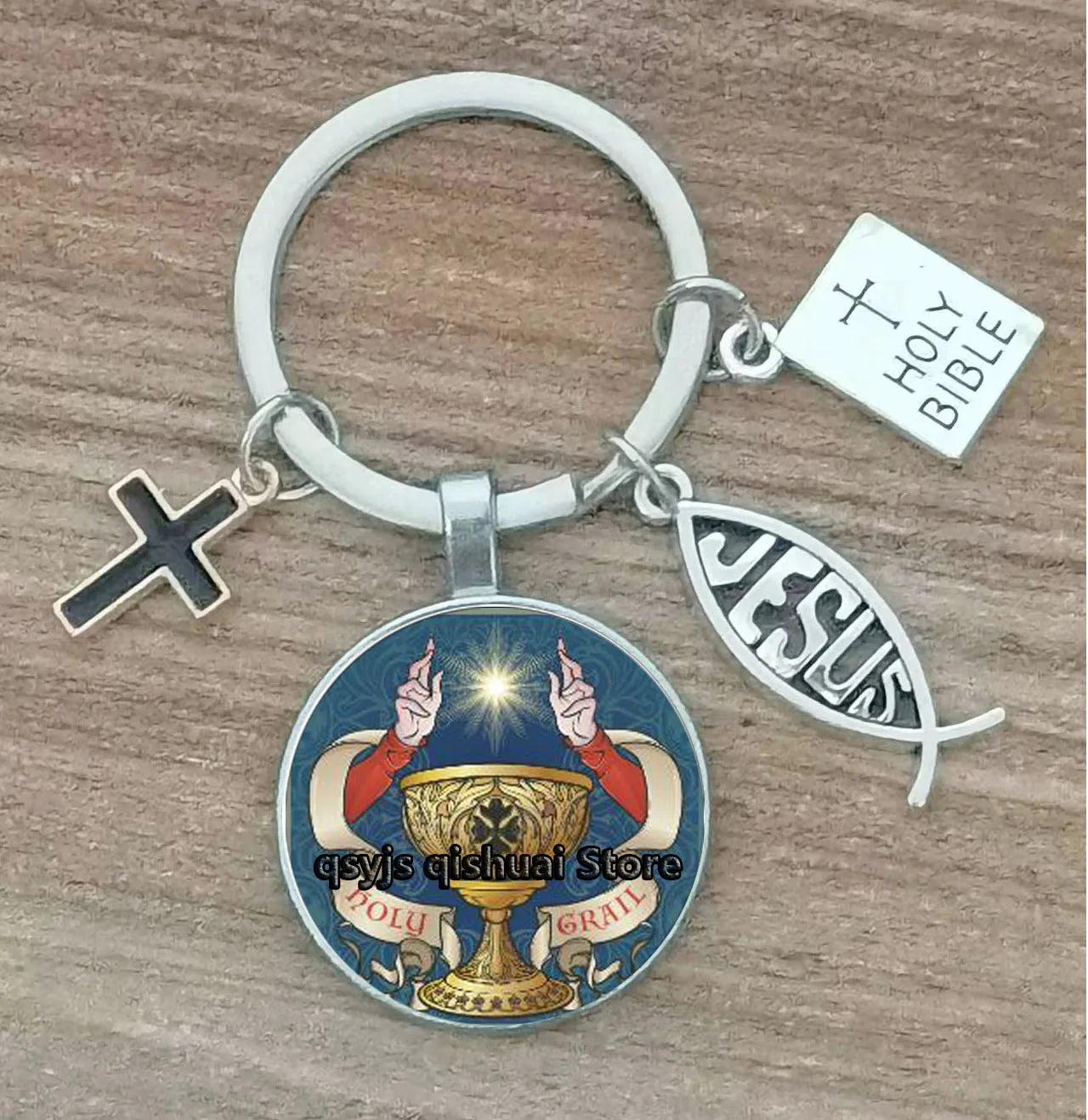 Christian Medallion Keyring Collection