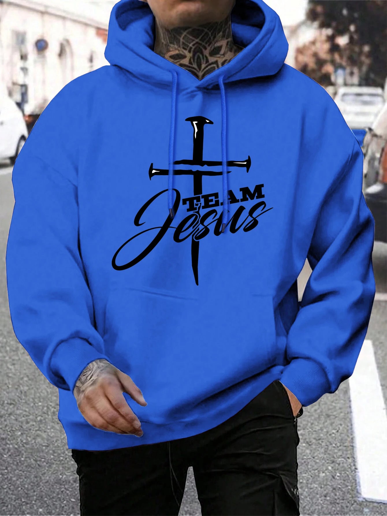 Team Jesus Letter Sweatshirt 