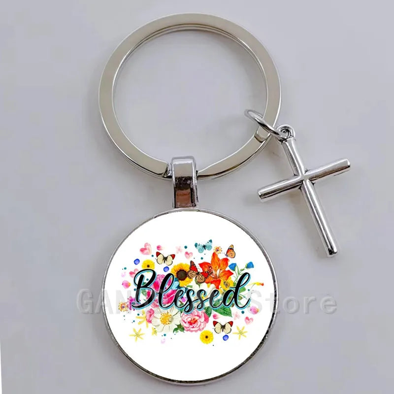 Inspirational Medallion Keyring
