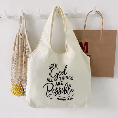 Faith Declaration Tote Bag