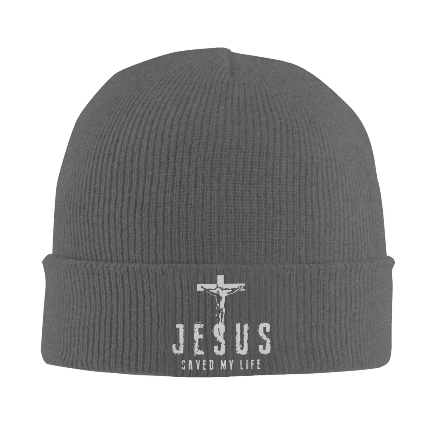 Gorro Cruz Jesus Salvou Minha Vida